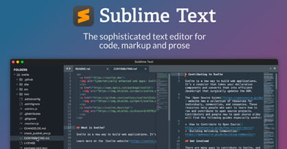 criando um site no sublime text