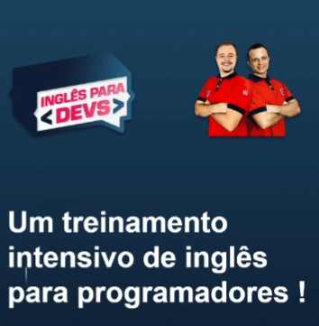 Aulas de inglês para DEVs