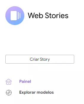 painel do google web stories
